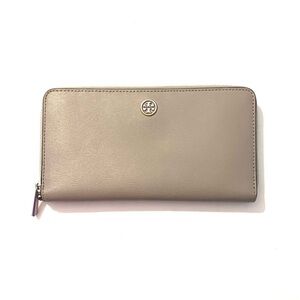 TORY BURCH Zip Continental 
Wallet, gray